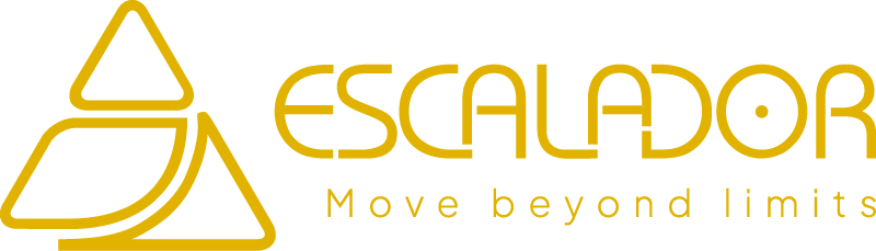 Logo Escalador with Claim